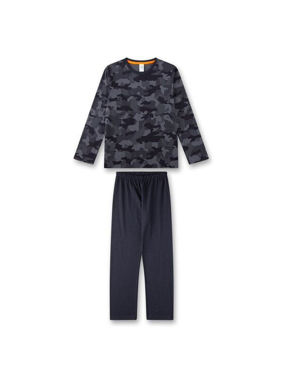 Sanetta Sanetta Piżama 27966 Czarny Comfort Fit