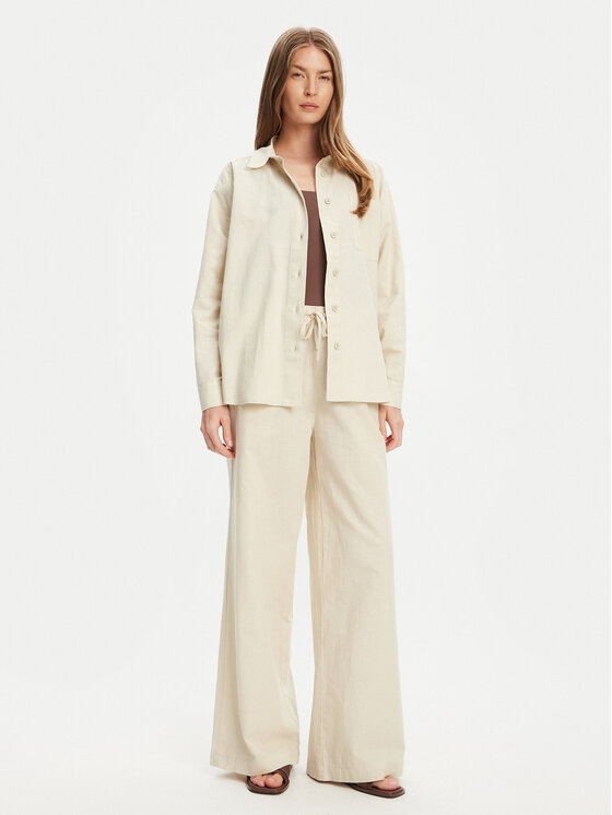 Mustang Mustang Πουκάμισο Willow 1016575 Μπεζ Relaxed Fit