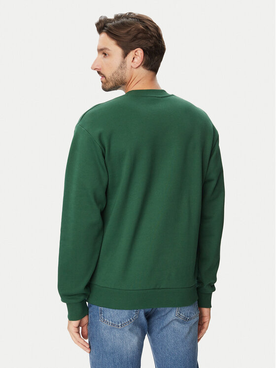 Lacoste Lacoste Džemperis SH8868 Tamsiai žalia Regular Fit