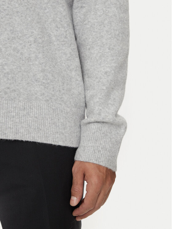 Calvin Klein Calvin Klein Sweter K10K113751 Szary Regular Fit