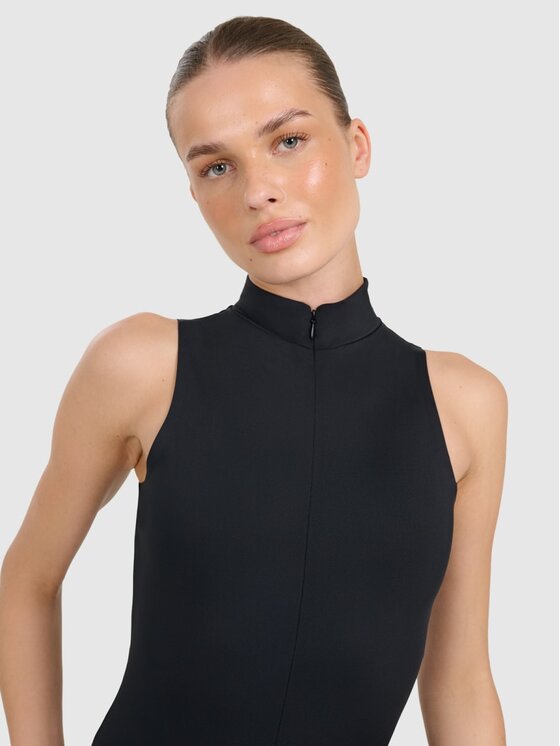 4F 4F Jumpsuit 4FRAW25TJUMF072-20S Nero Authentic Slim Fit