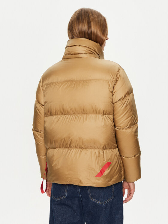 After Label After Label Kurtka puchowa Kipnuk A00043 Beżowy Regular Fit