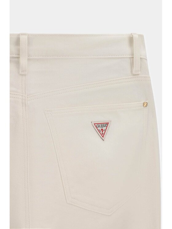 Guess Guess Jeansy 183853 Bílá Flared Fit
