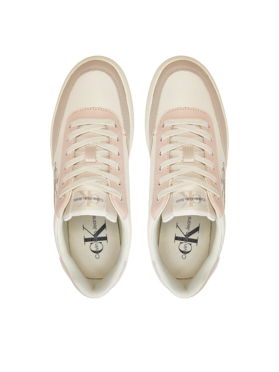 Calvin Klein Jeans Calvin Klein Jeans Tenisice Classic Cupsole Low Lace Lth Ml YW0YW01527 Ružičasta