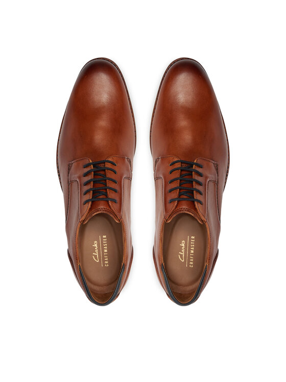 Clarks Clarks Półbuty Craftarlo Lace 26177697 Brązowy