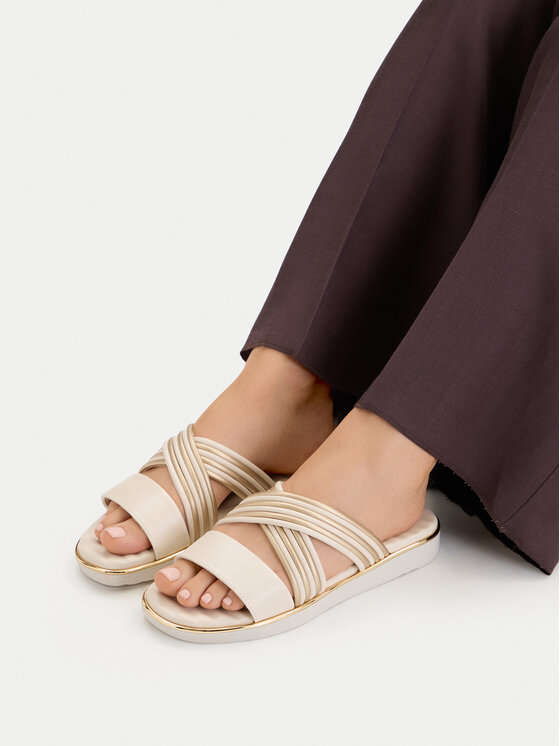 Go Soft Go Soft Pantoletten CEO-W8087 Beige