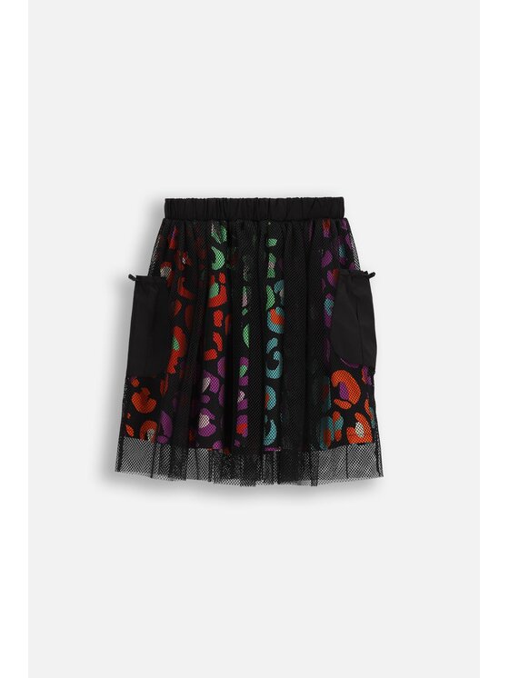 Coccodrillo Coccodrillo Spódnica WC5124201MGJ-022 Kolorowy Regular Fit