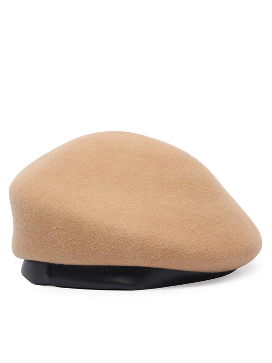 Weekend Max Mara Weekend Max Mara Baskenmütze Manto 2625576024 Hellbraun