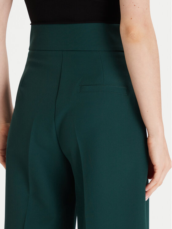 Maryley Maryley Παντελόνι υφασμάτινο 25IB680/M17 Πράσινο Regular Fit