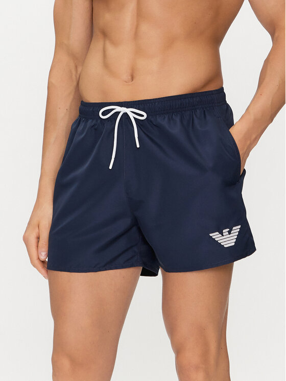 Emporio Armani Underwear Pantaloni scurți pentru înot 211752 4R438 06935 Bleumarin Regular Fit