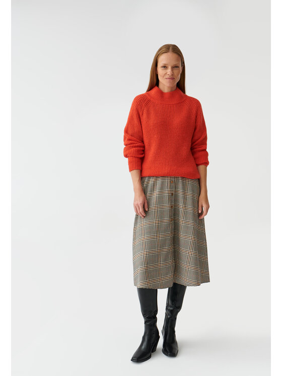 TATUUM TATUUM Sweter SUZI Pomarańczowy