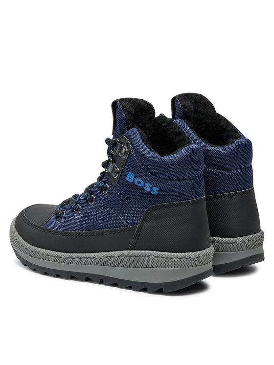 BOSS Boss Gležnjače J51318 Plava