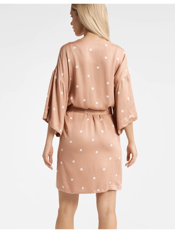 Esotiq Esotiq Szlafrok 40439 Kolorowy Regular Fit