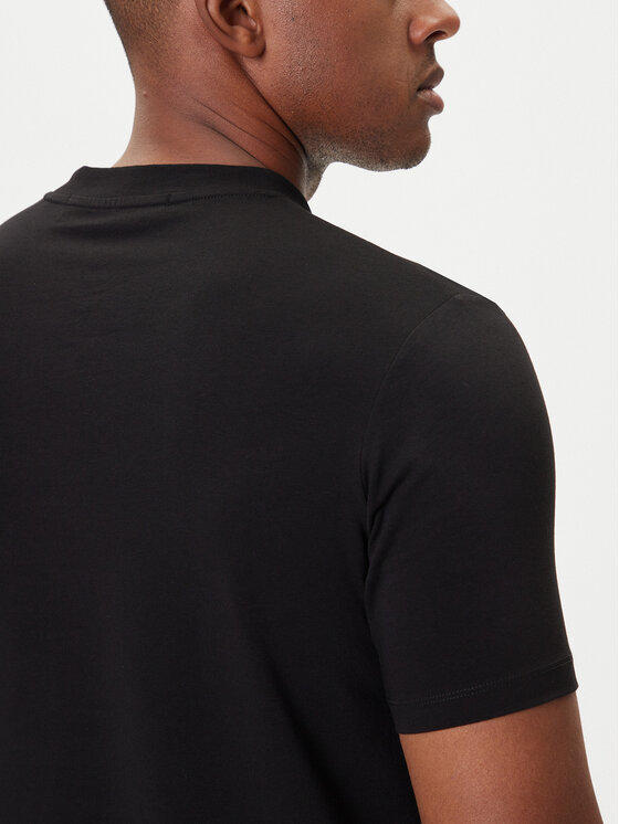 KARL LAGERFELD KARL LAGERFELD Marškinėliai 755051 554235 Juoda Regular Fit