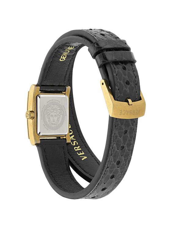 Versace Versace Zegarek VE5O00226 Czarny