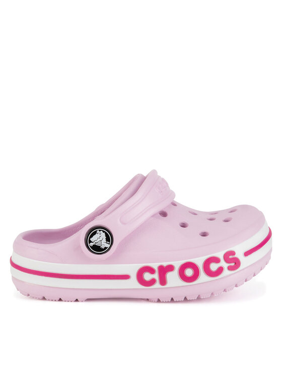 Dziecięce Klapki Crocs, Rozmiar 23/24, Różowe, BAYABAND CLOG T 207018-6TG