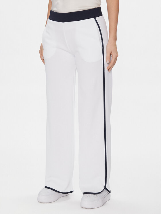 Guess Guess Долнище анцуг V4GB02 KBFB2 Бял Regular Fit