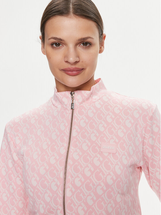 Guess Guess Sweatshirt Gl Logo V4RQ12 KC2X2 Rosa Regular Fit