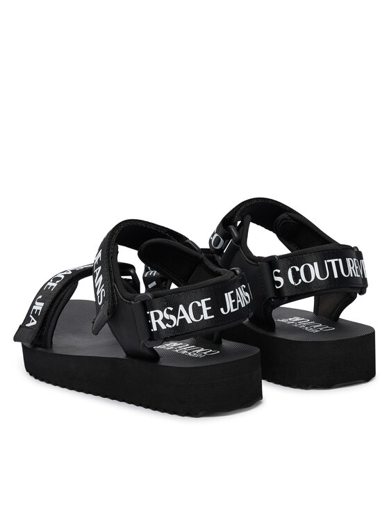 Versace Jeans Couture Versace Jeans Couture Sandały 80VA3SX4 ZS630 Czarny