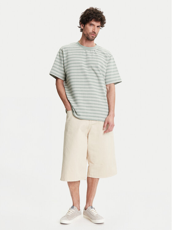 Selected Homme Selected Homme Tricou 16097659 Verde Regular Fit