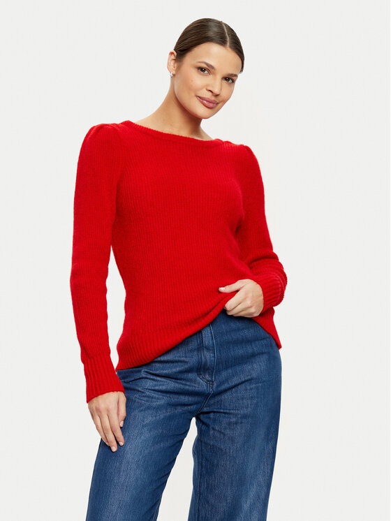 Morgan Morgan Sweater 242-MUNCH Piros Regular Fit