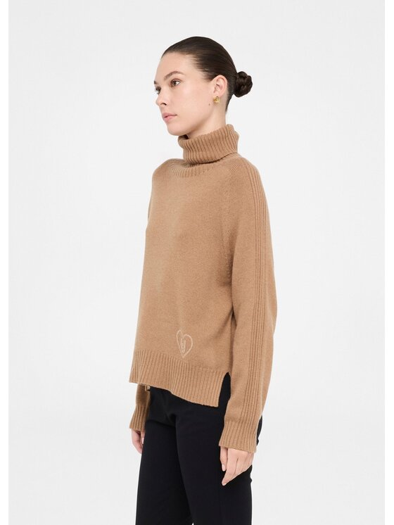 Liu Jo Liu Jo Maglione MF5445MS76L71327 Beige Regular Fit