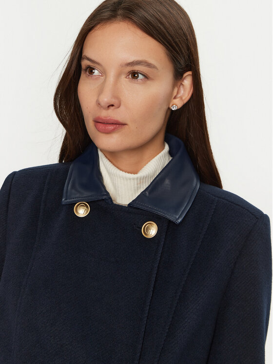 Guess Guess Зимно палто Amelia W4BL46 WGKI2 Тъмносин Regular Fit