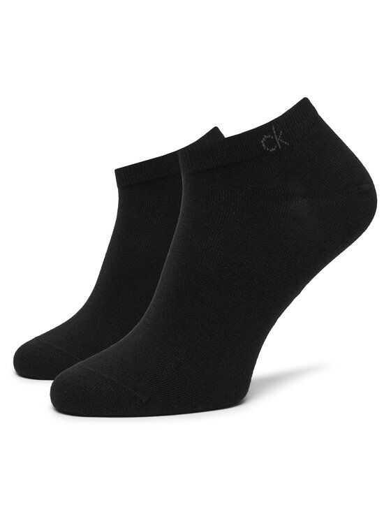 Calvin Klein Calvin Klein 3 vīriešu zemo zeķu pāru komplekts 701234366 Melns