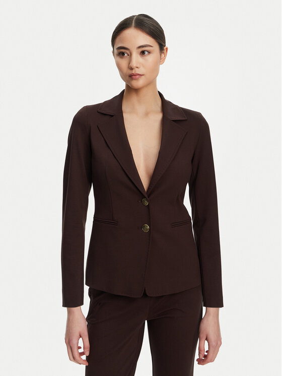 Marella Marella Giacca da abito Debutto 2523916034 Marrone Regular Fit