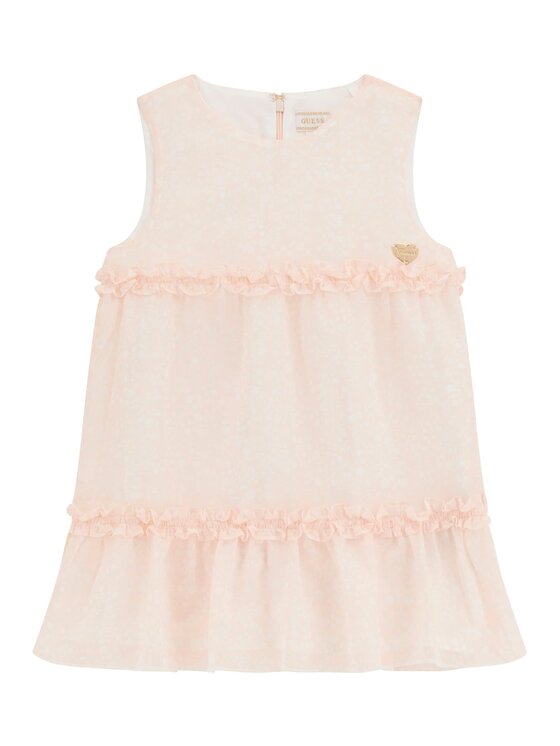 Guess Kids Guess Kids Sukienka codzienna 174033 Różowy Classic Fit