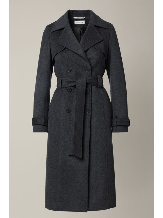 Lancerto Lancerto Płaszcz zimowy Ornella PC073226000017 Szary Regular Fit