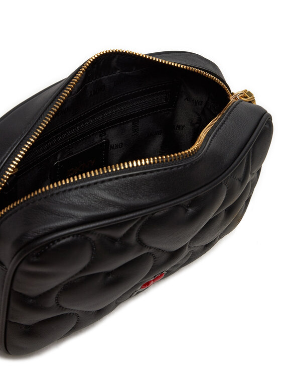 DKNY DKNY Τσάντα Heart Of Ny Quilted Camera Bag R43EZE99 Μαύρο