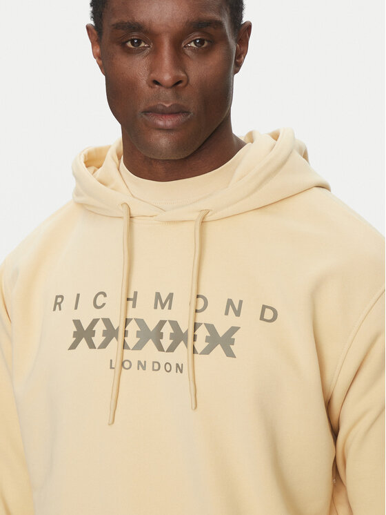 Richmond X Richmond X Μπλούζα UMP25006FE Μπεζ Regular Fit