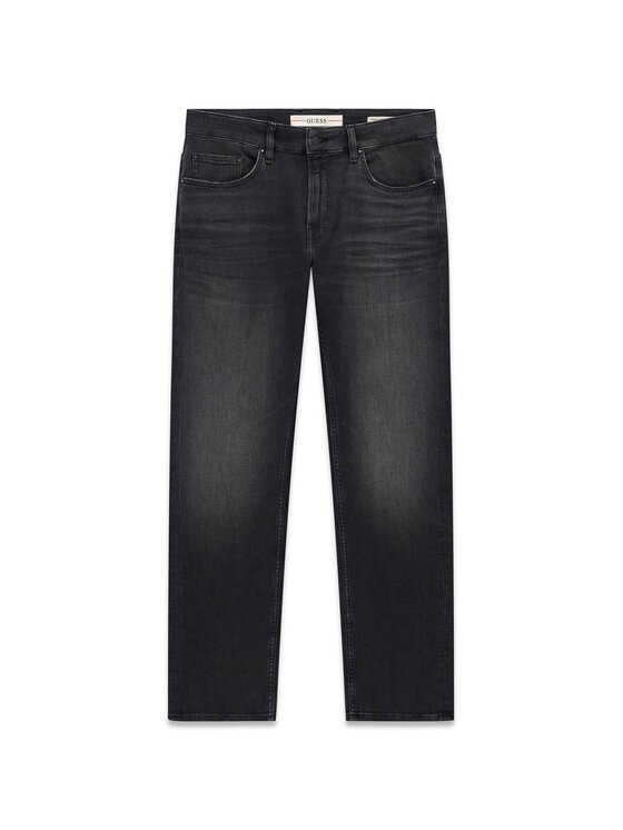 Guess Guess Jeansy 178853 Czarny Regular Fit