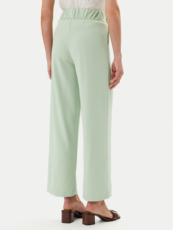 JDY JDY Spodnie materiałowe Geggo 15208430 Zielony Wide Leg