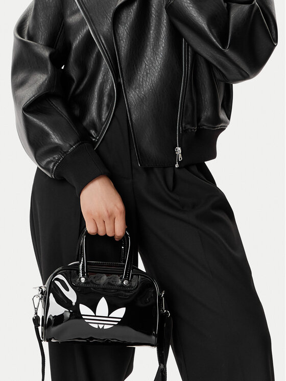 adidas adidas Дамска чанта Adicolor Mini Bowling JX0247 Черен