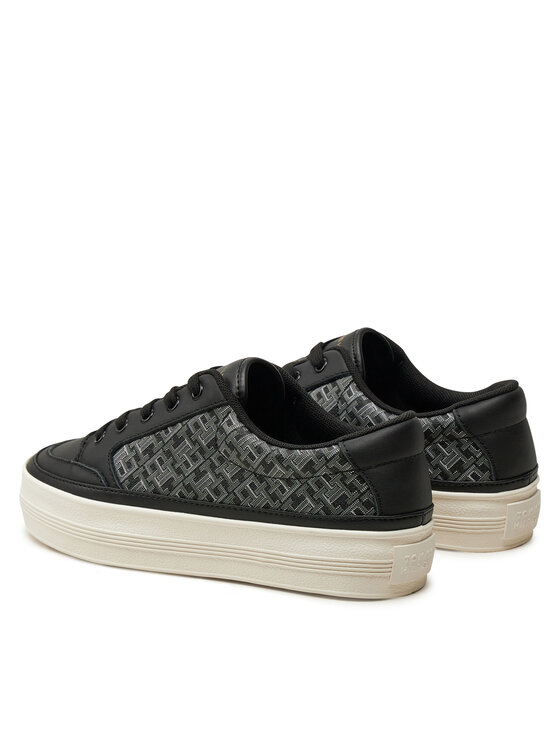 Tommy Hilfiger Tommy Hilfiger Tossud Vulc Leather Sneaker Monogram FW0FW08331 Must
