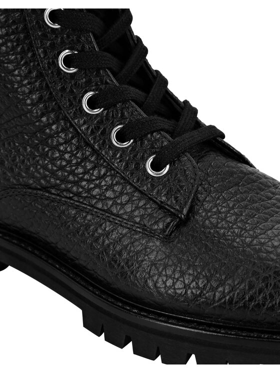 PHILIPP PLEIN PHILIPP PLEIN Šnurovacia obuv 1865 Čierna