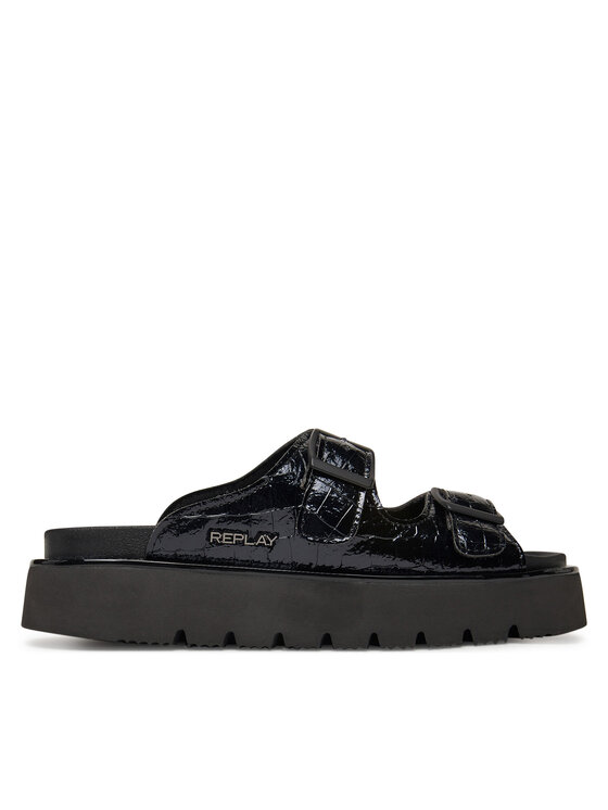 REPLAY REPLAY Şlapi GWF81 .000.C0040S Negru