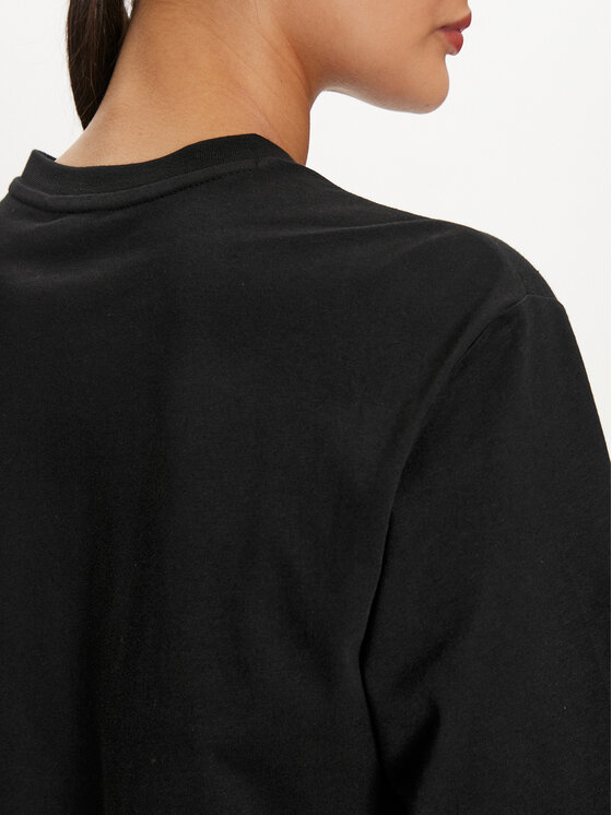 Armani Exchange Armani Exchange Každodenné šaty 6DYA74 YJDGZ 1200 Čierna Regular Fit