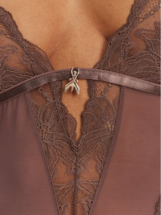 Patrizia Pepe Patrizia Pepe Body 2I0143/A602-B825 Hnědá