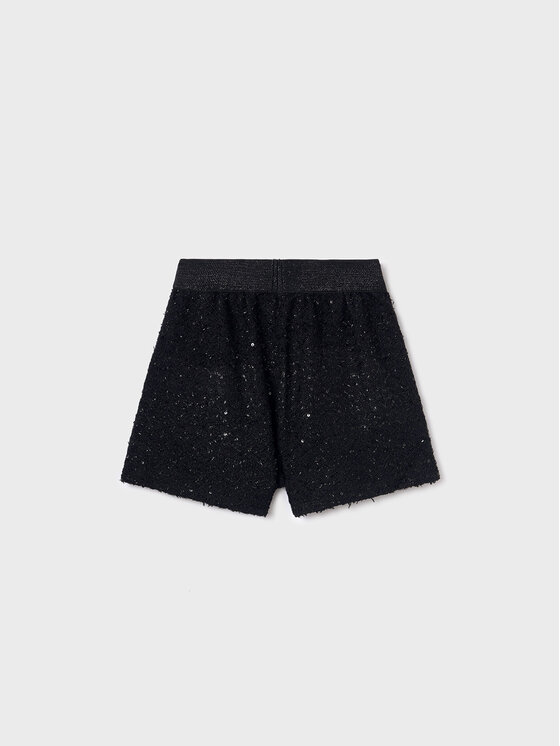 Mayoral Mayoral Pantaloncini di tessuto 7.967 Nero Regular Fit