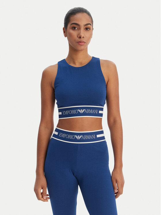 Emporio Armani Underwear Emporio Armani Underwear Top EW002960 AF19023 UB078 Tumesinine Slim Fit