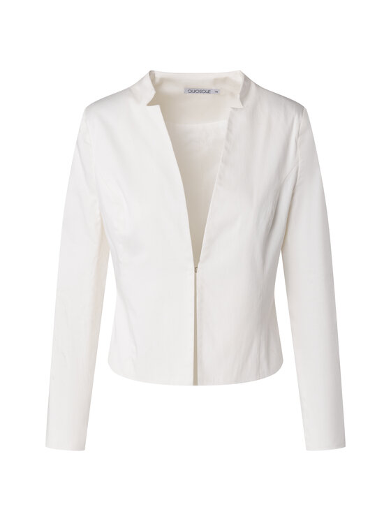 QUIOSQUE QUIOSQUE Sako QUIOSQUE 8SH002100 Biela Regular Fit