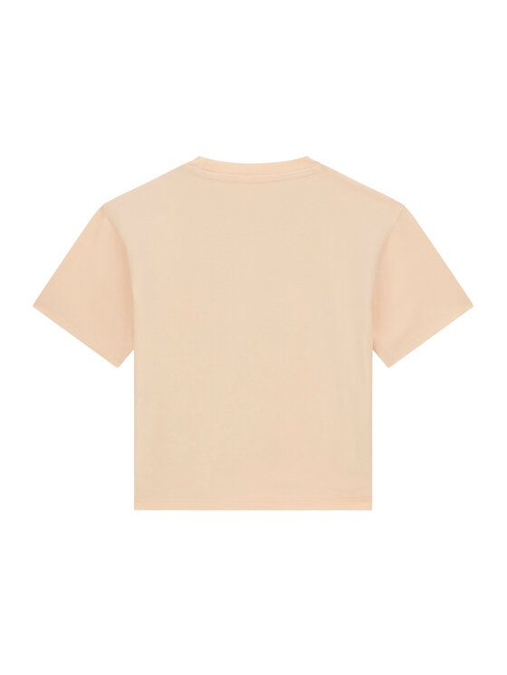 Guess Guess Póló J6GI05 K6YW4 Világos narancs Boxy Fit