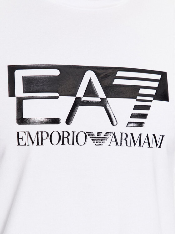 EA7 Emporio Armani EA7 Emporio Armani Longsleeve 6RPT64 PJ03Z 0100 Bianco Regular Fit
