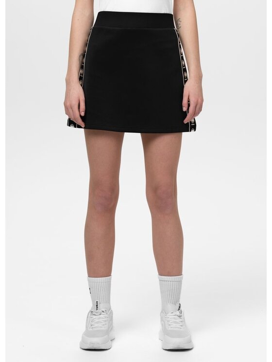 PITBULL PITBULL Spódnica mini VERONA Czarny Regular Fit
