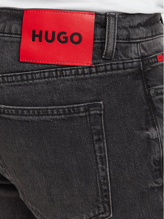 HUGO HUGO Jeans 50561248 Dunkelgrau Extra Slim Fit