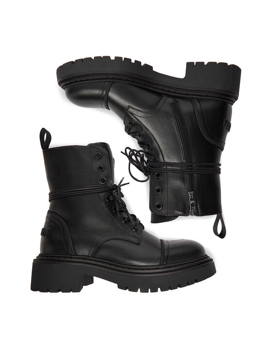 Badura Badura Trapper stila apavi C-70307 Melns