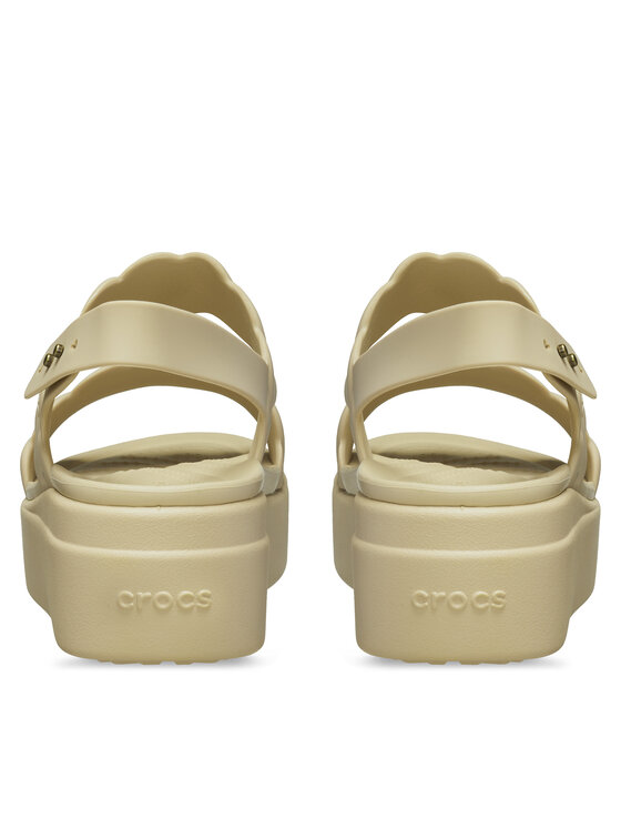 Crocs Crocs Sandaalid Brooklyn Woven Upper LW 209977 Beež